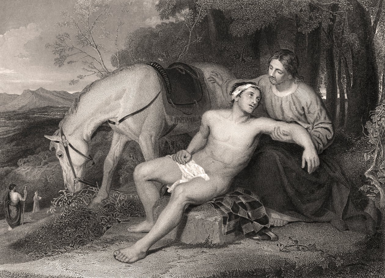 Le Bon Samaritain - Unbekannter Künstler
