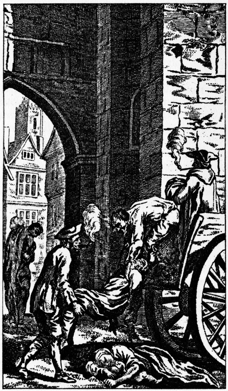 La Grande Peste à Londres - Unbekannter Künstler