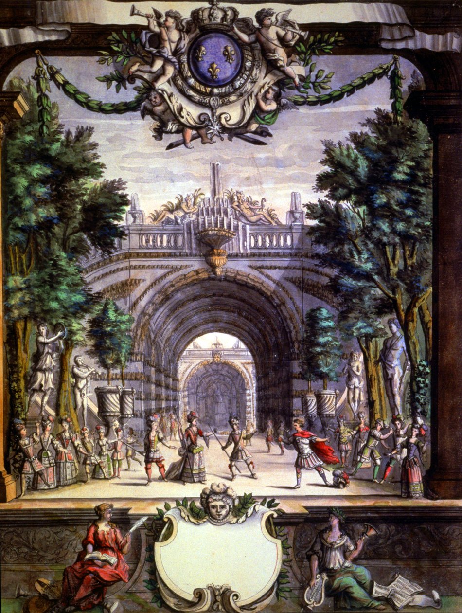 Les plaisirs du roi, ballet pour le roi Louis XIV à Versailles - Unbekannter Künstler