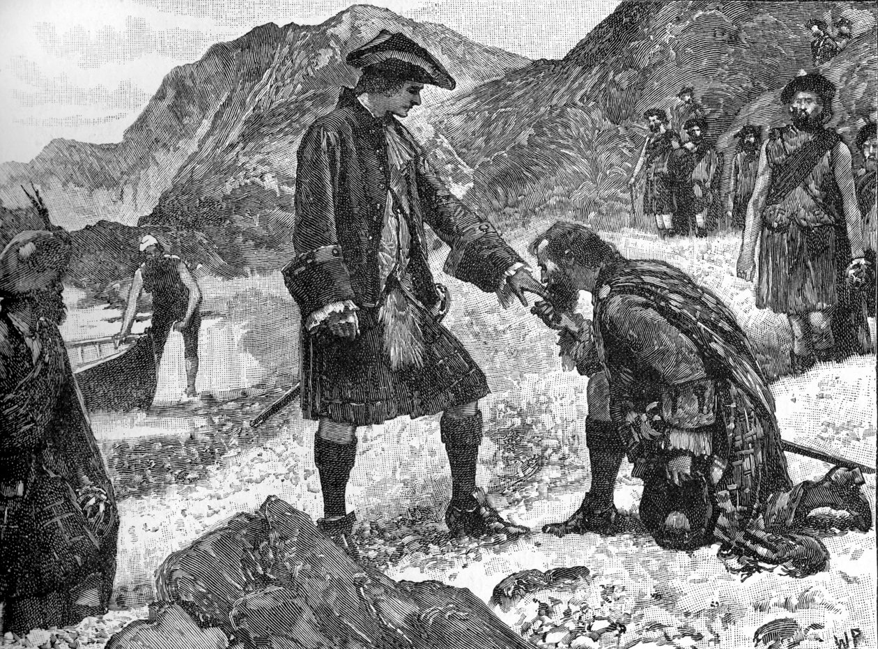 Le Débarquement du Prince Charlie - Unbekannter Künstler