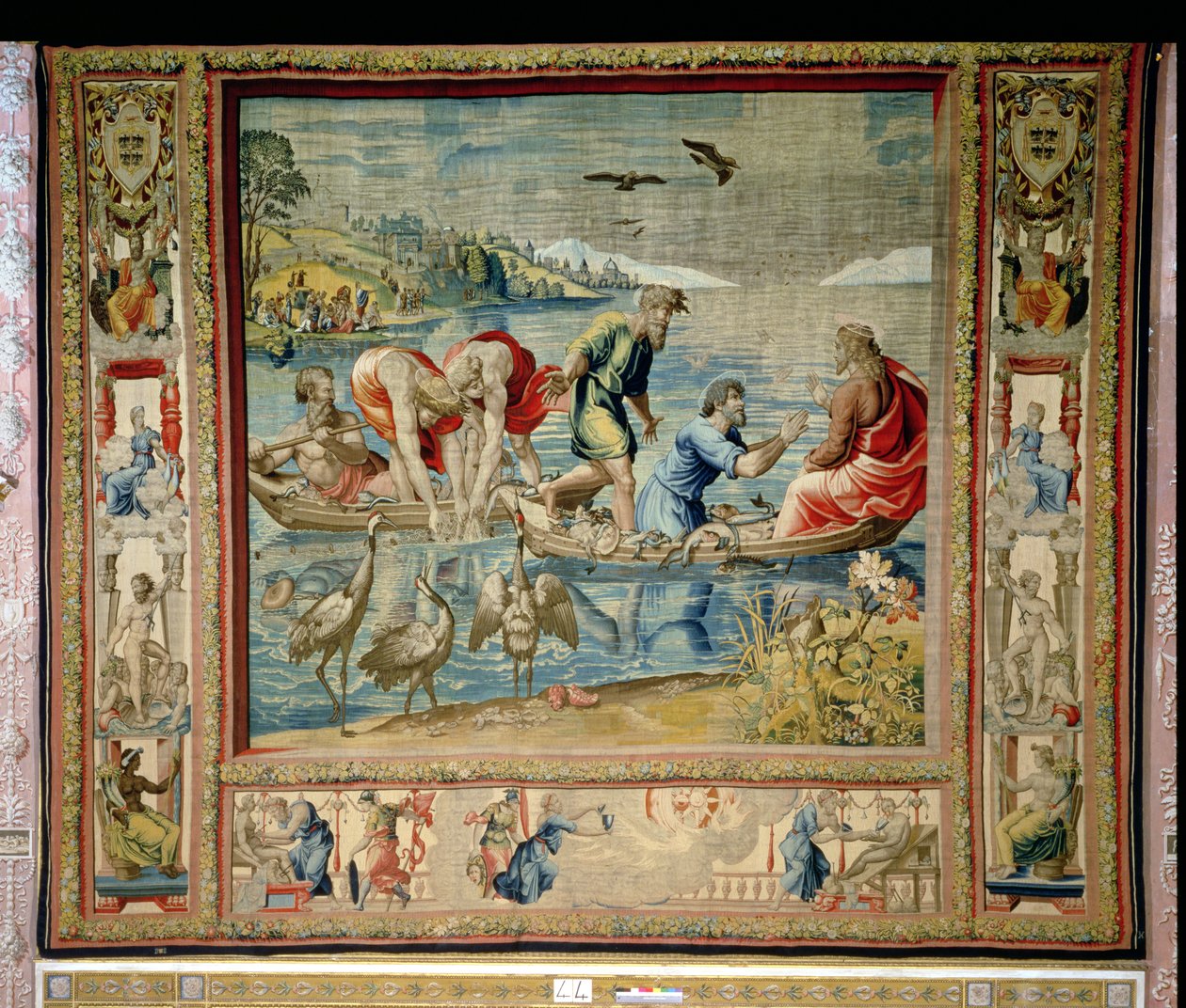 La Pêche miraculeuse, des Tapisseries de Bruxelles, répliques de la série vaticane de Raphaël sur les Actes des Apôtres - Unbekannt