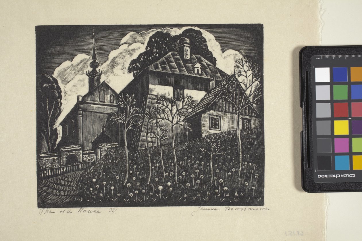 La vieille maison - Unbekannter Künstler