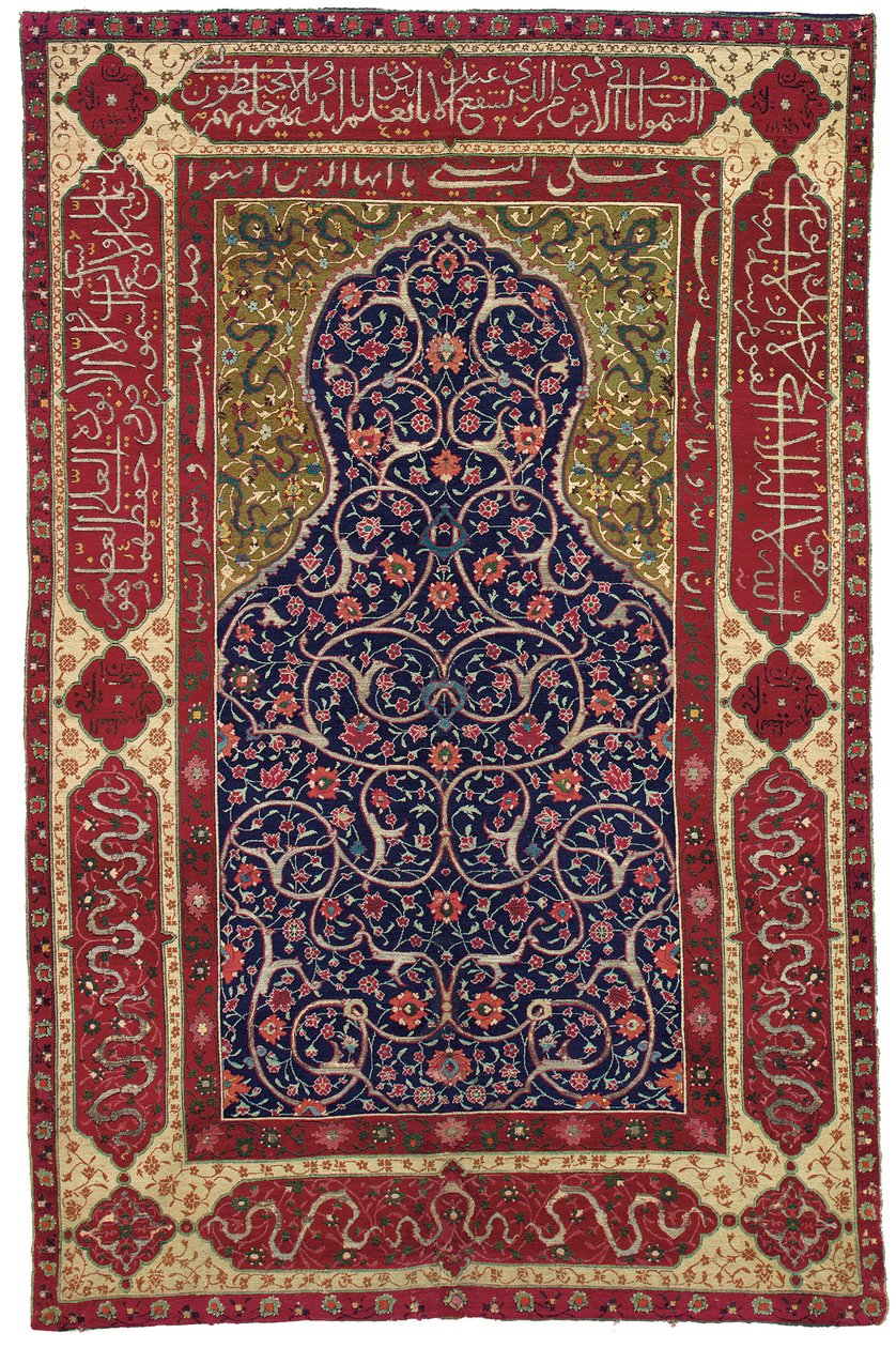 Le tapis de prière "Topkapi" Perez, Ispahan, Perse centrale, 16ème ou 17ème siècle - Unbekannt