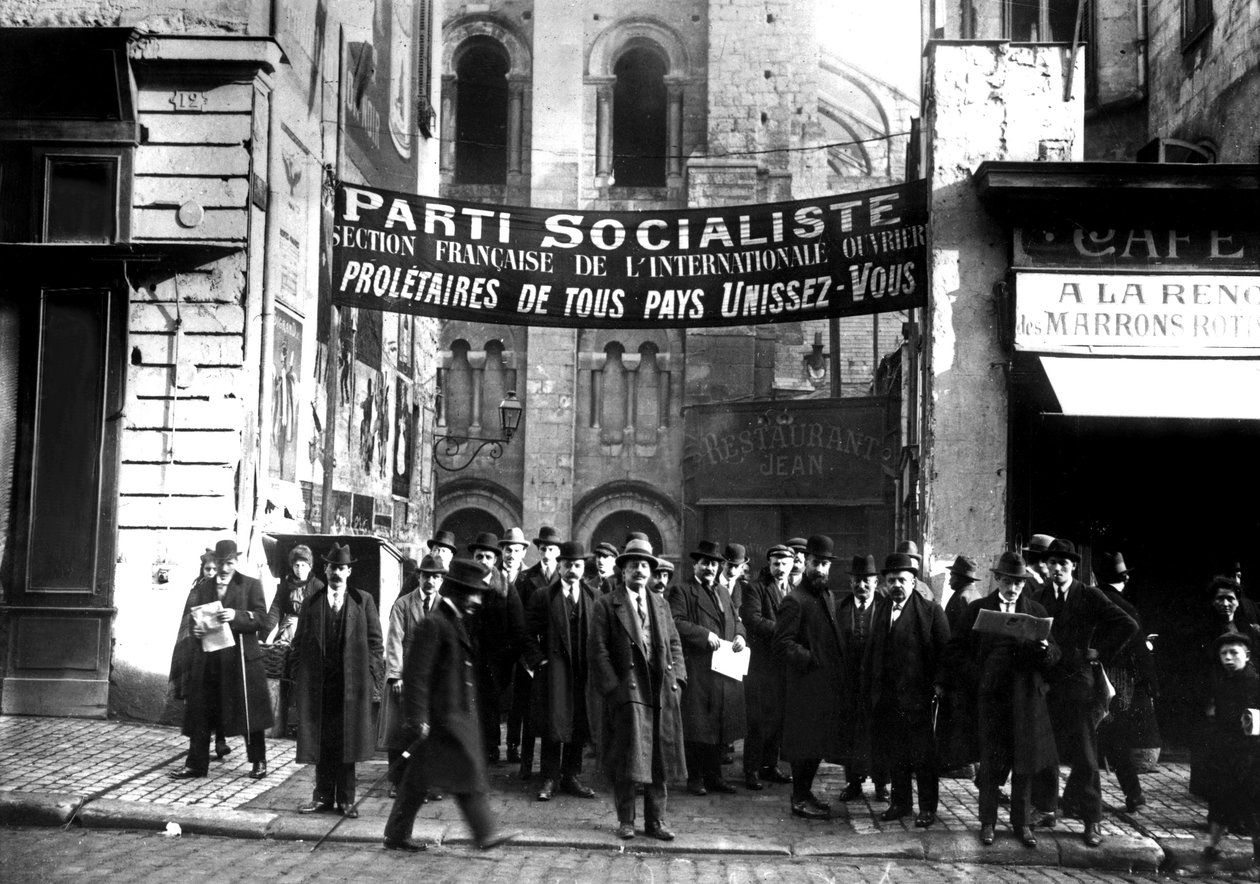 Le Congrès Socialiste à Tours, France, 25-30 décembre - Unbekannter Künstler