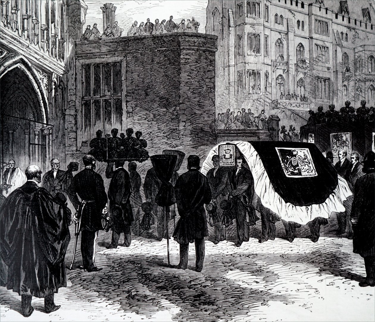 Les funérailles de Henry John Temple, 3e vicomte Palmerston - Unbekannt