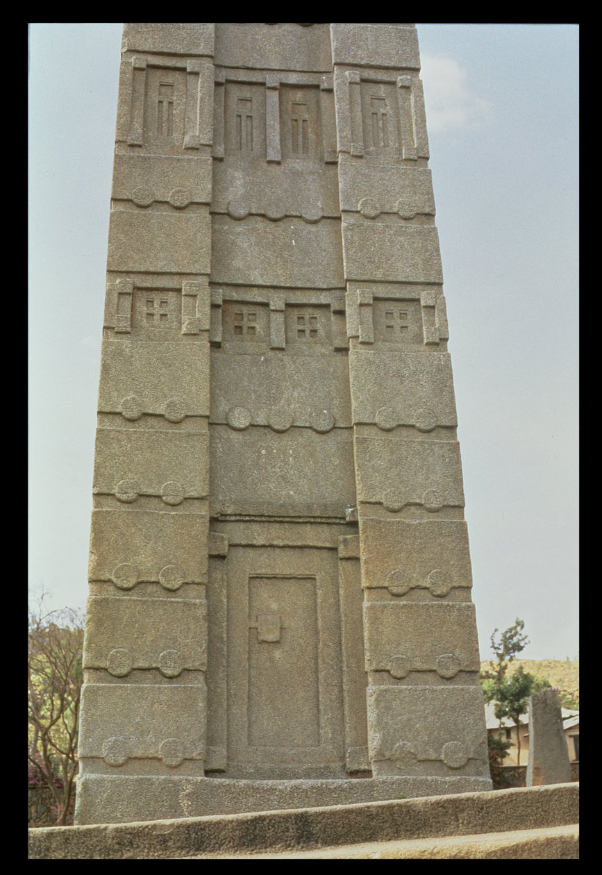 La stèle du roi Ezana, 4ème siècle - Unbekannt