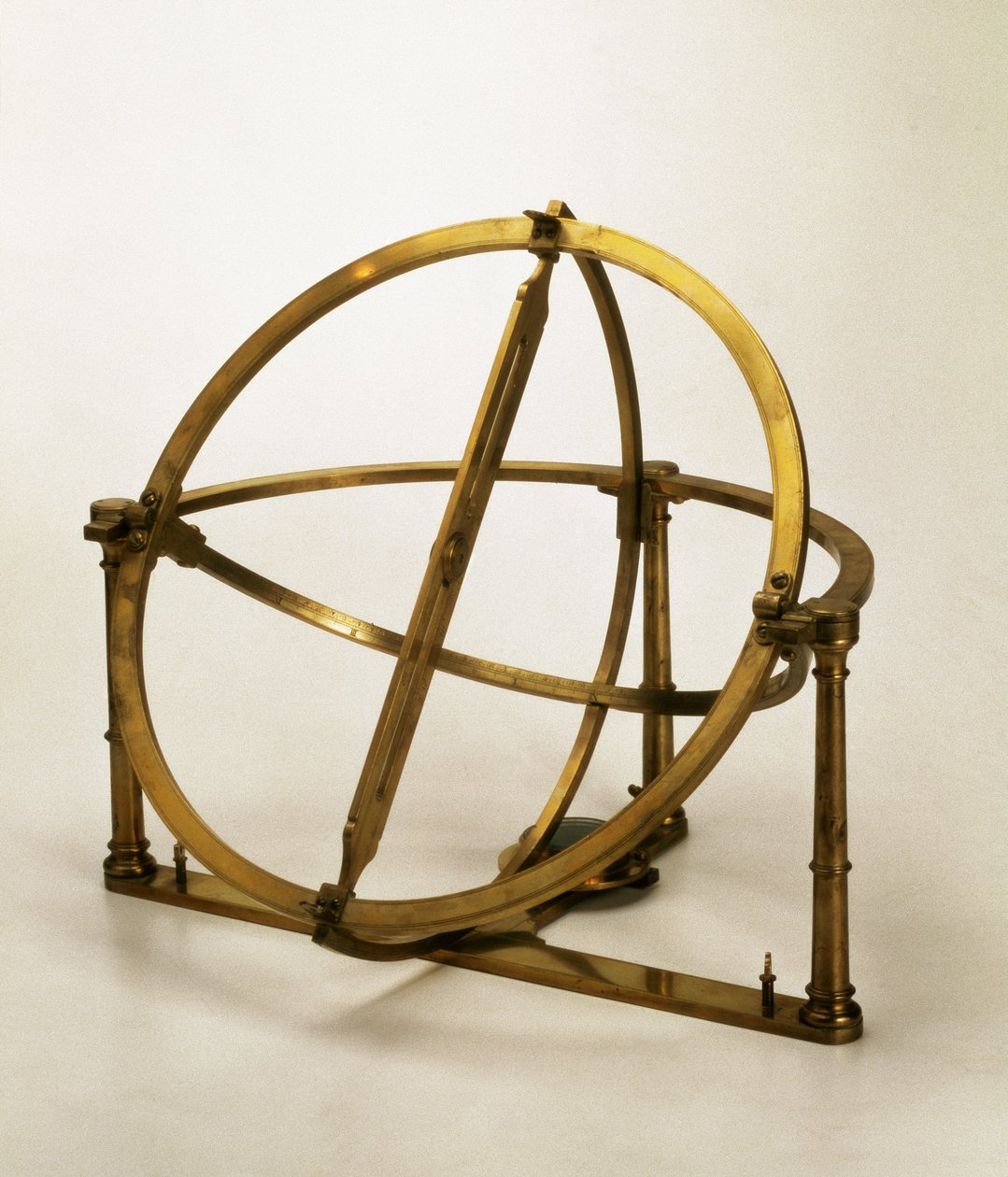 Cadran solaire universel de la collection de Pierre Ier par John Bradley (d.1725), Saint-Pétersbourg - Unbekannt