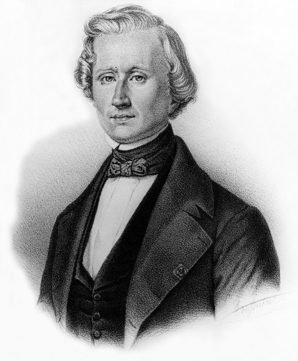 Urbain Jean Joseph Le Verrier (1811-1853) astronome français et directeur de l