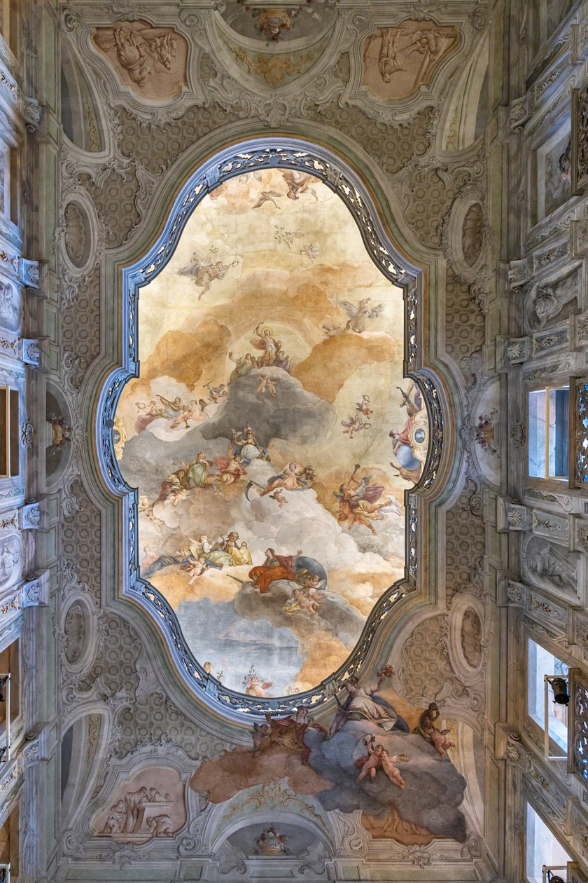 Vue du plafond, Hall d