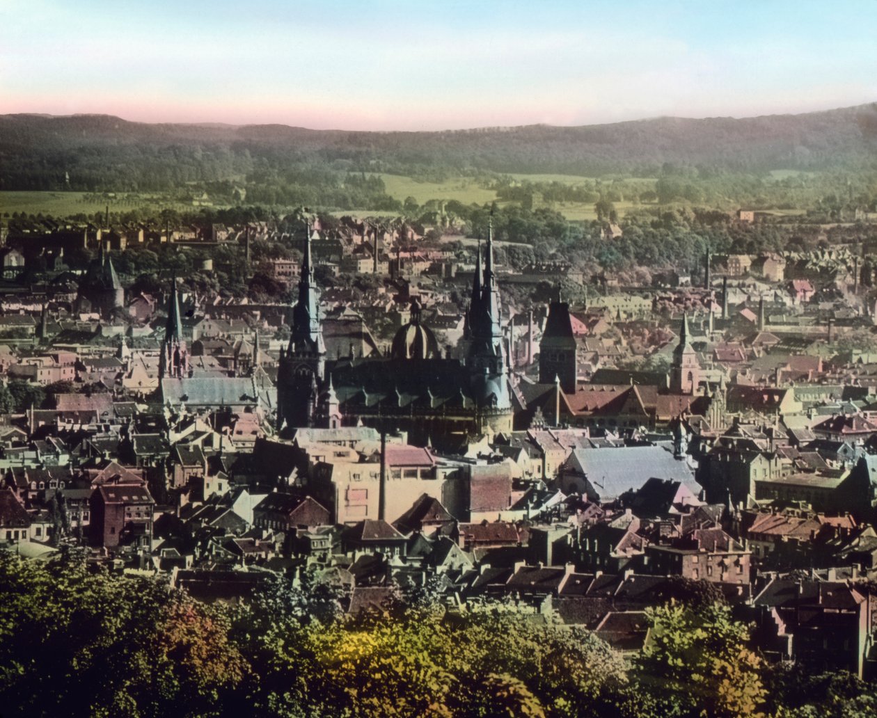 Vue sur la ville d