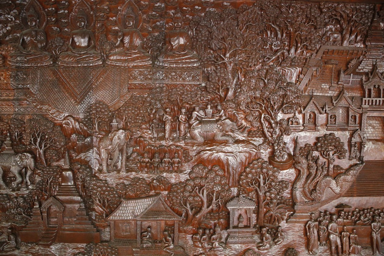Wat Phra Doi Suthep, Chiang Mai. Relief. Thaïlande - Unbekannt