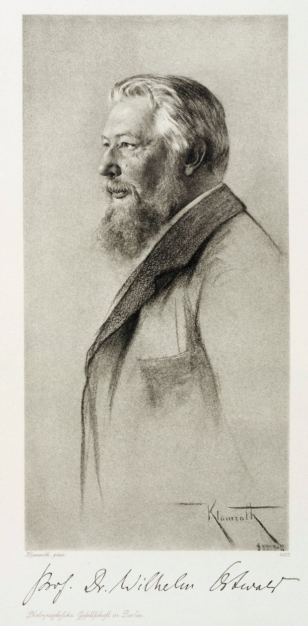 Wilhelm Ostwald, chimiste letton, c 1910 - Unbekannt