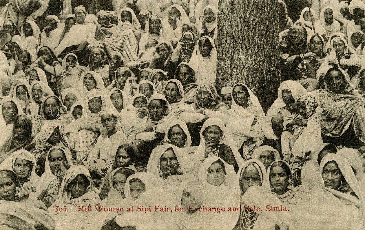 Femmes à la foire de Sipi 