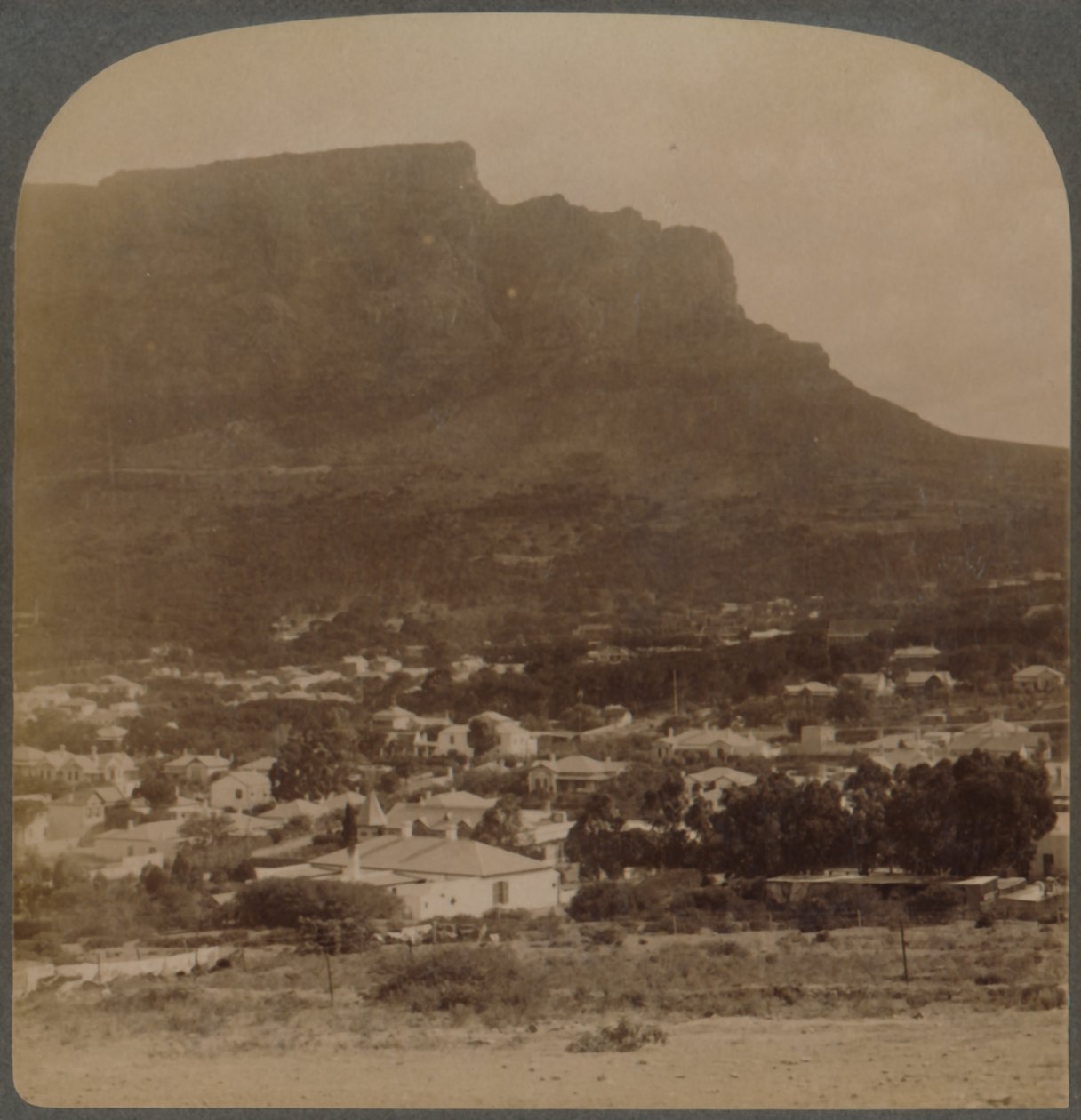 Le Cap et la Montagne de la Table, vue de l