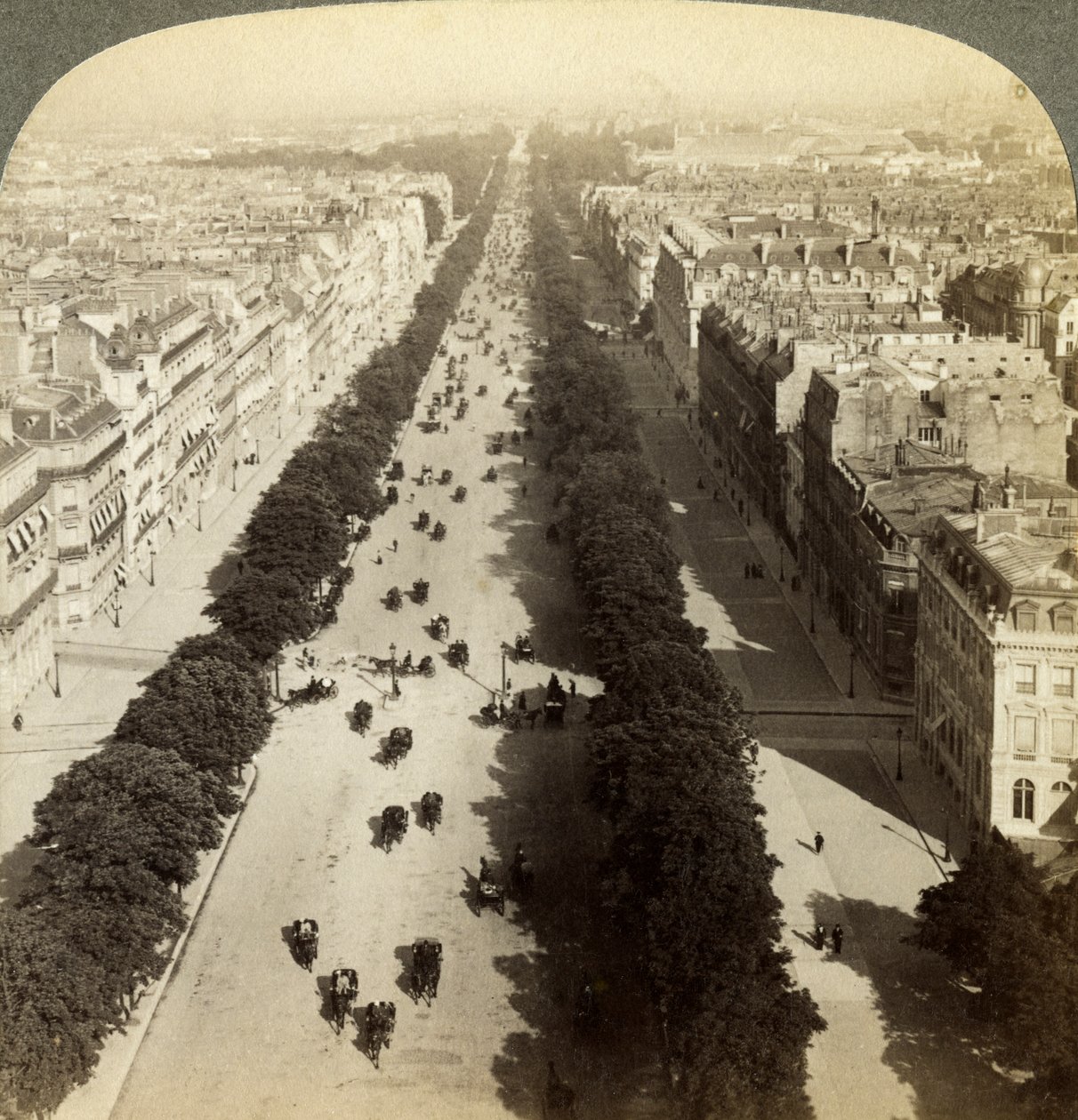 Champs-Élysées depuis l