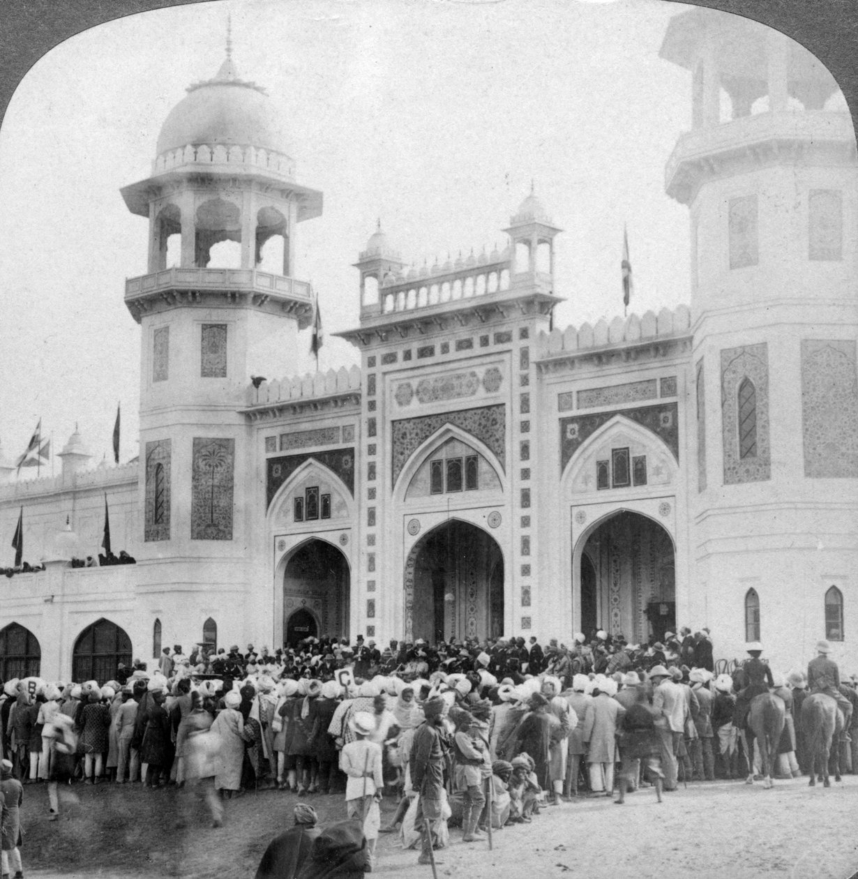 Lord Curzon inaugurant l