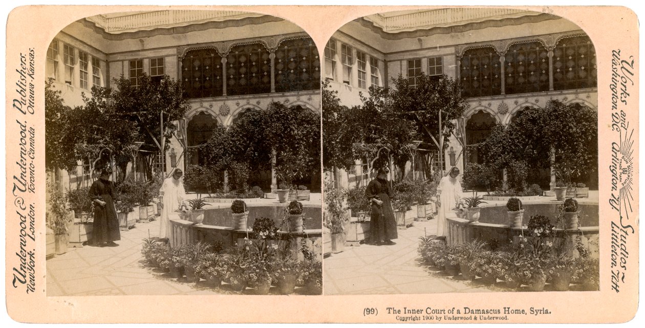 La cour intérieure d