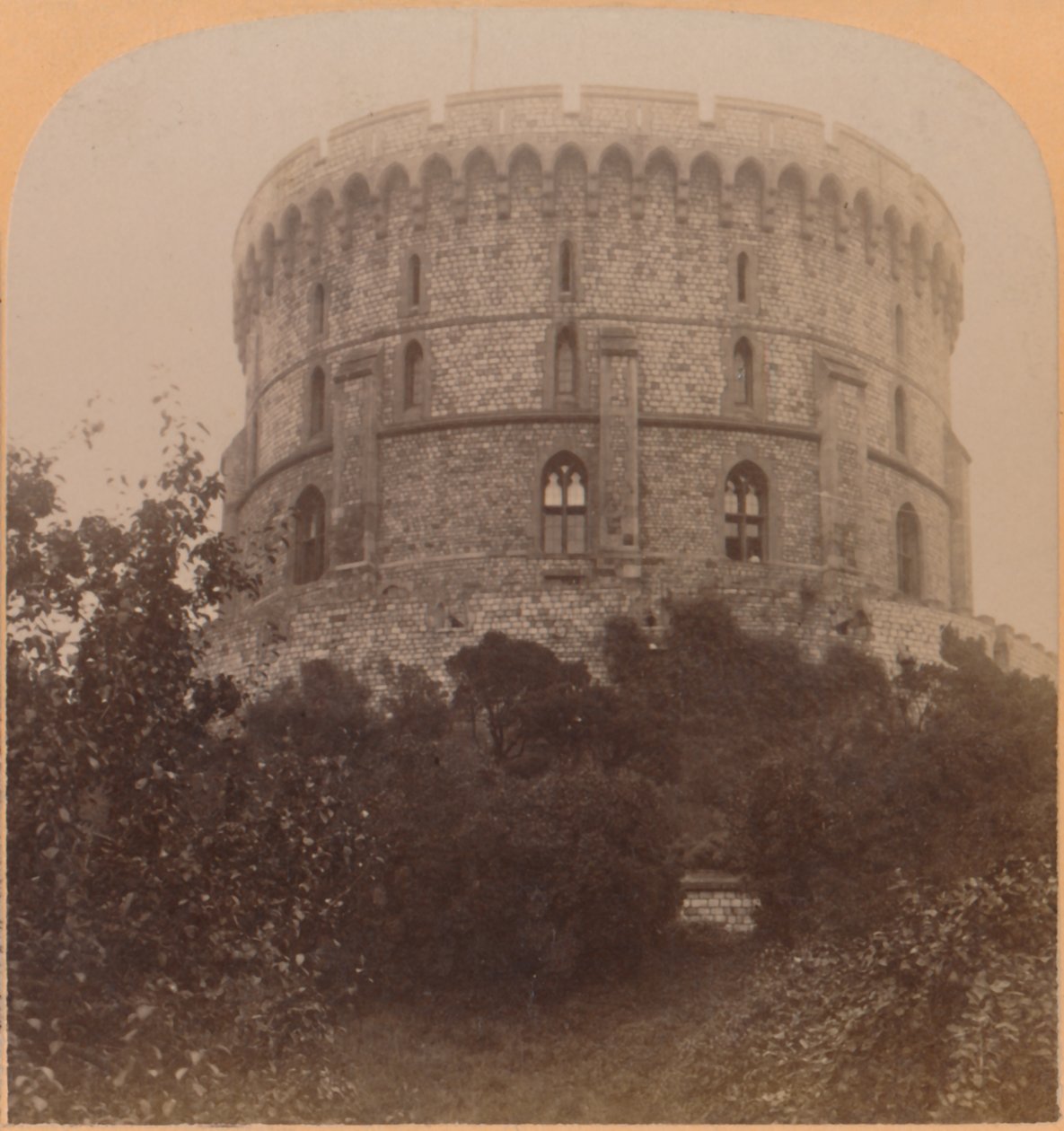 La tour ronde, Windsor, Angleterre - la prison du château d