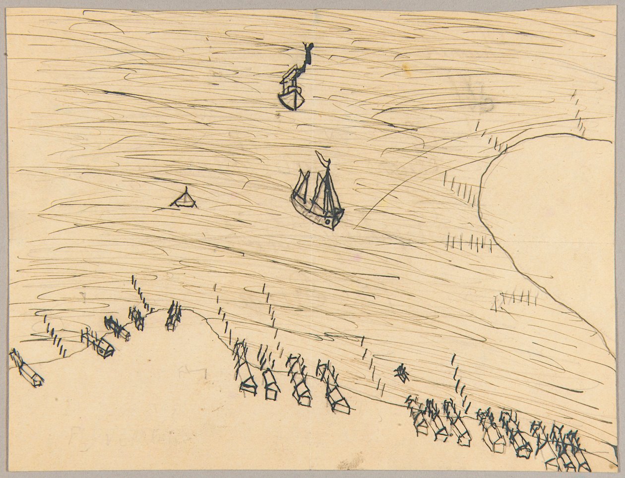 Bateaux et littoral - Unidentified