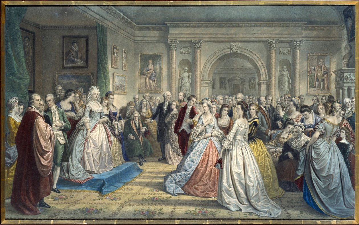 Réception de Lady Washington - Unidentified