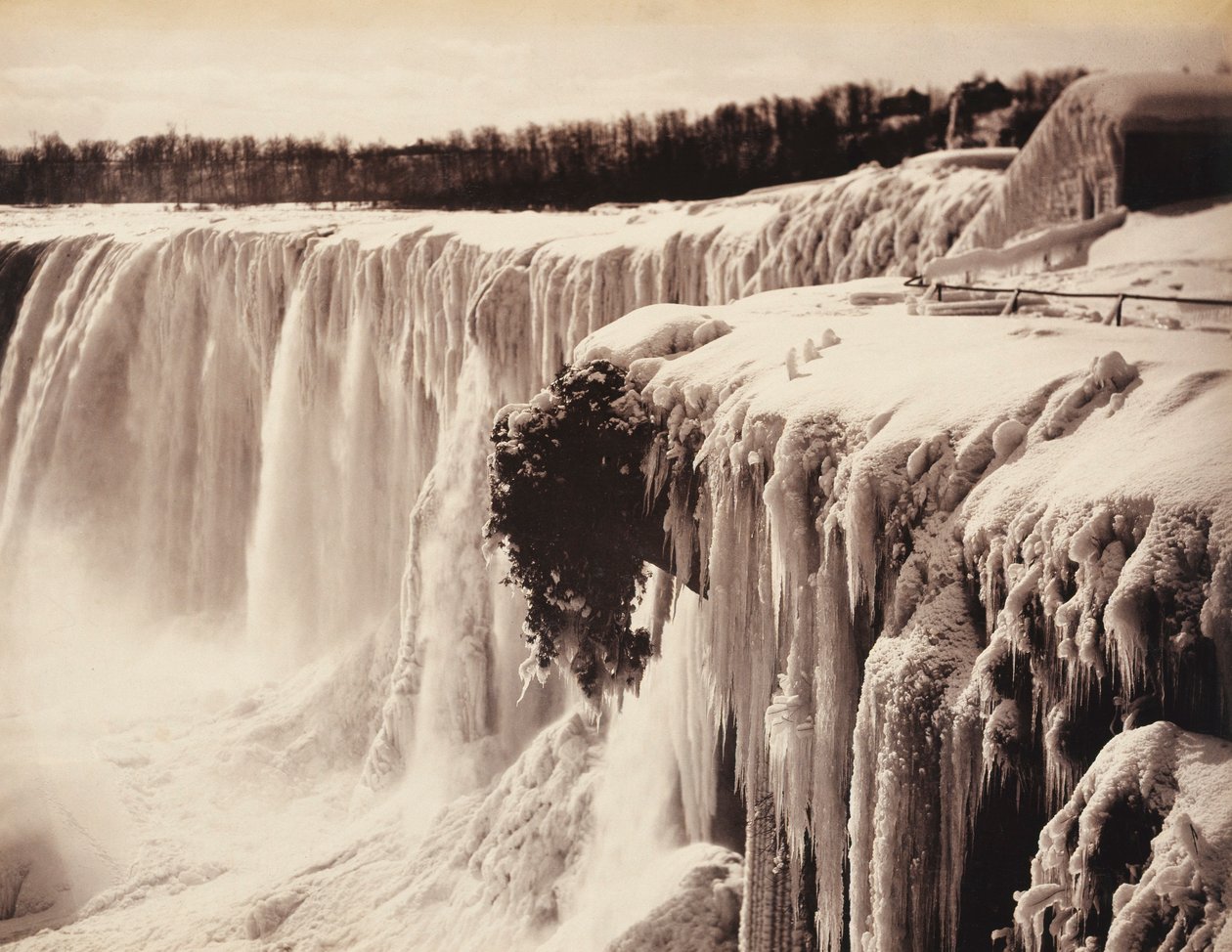 [Chutes du Niagara, gelées] - Unidentified