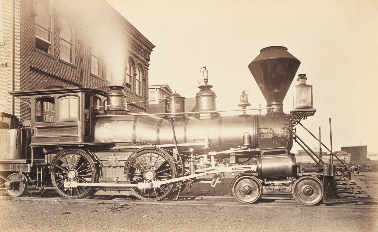 [Locomotive de la Pennsylvania Railroad à l