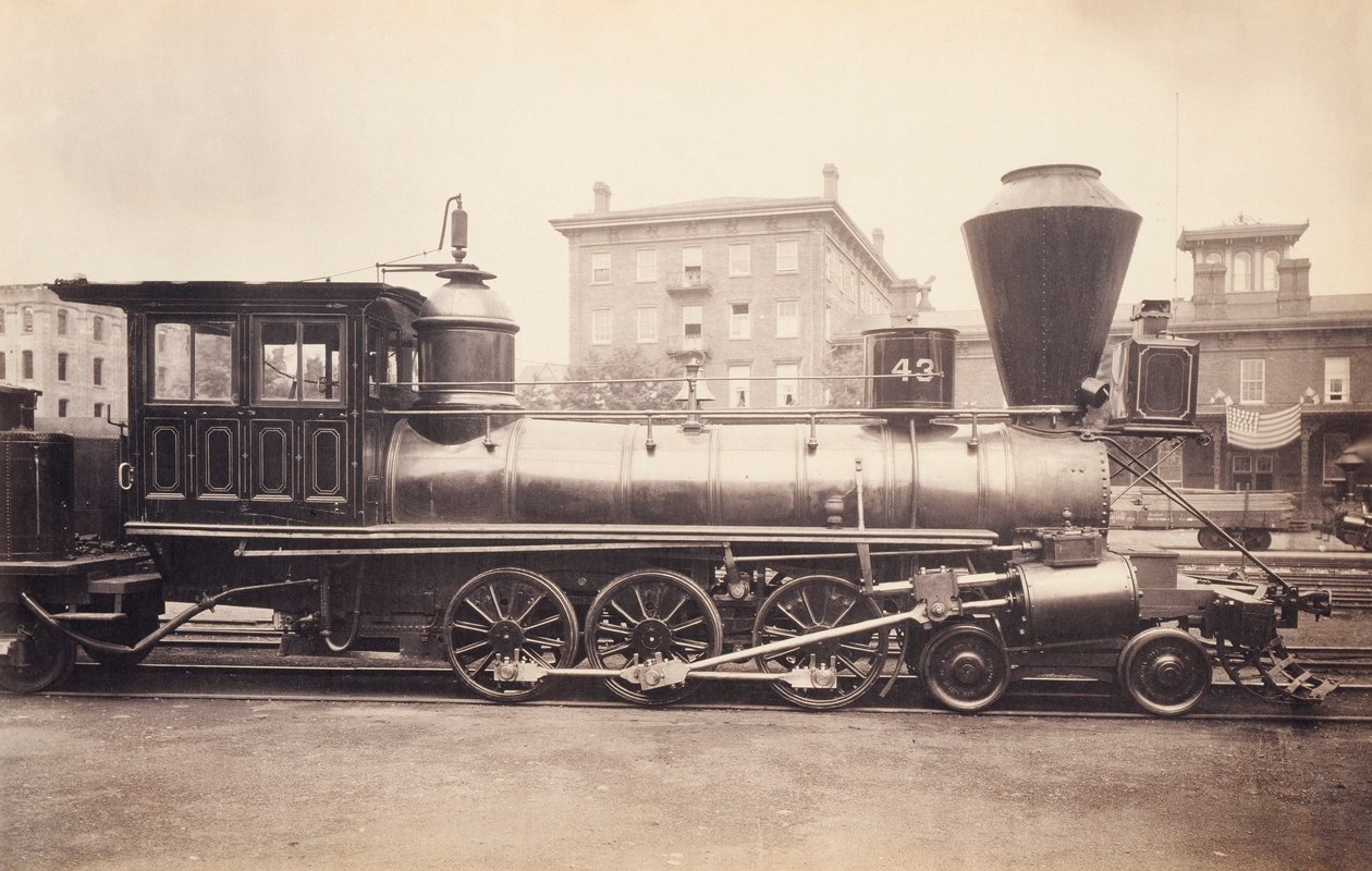 [Locomotive de la Pennsylvania Railroad à l