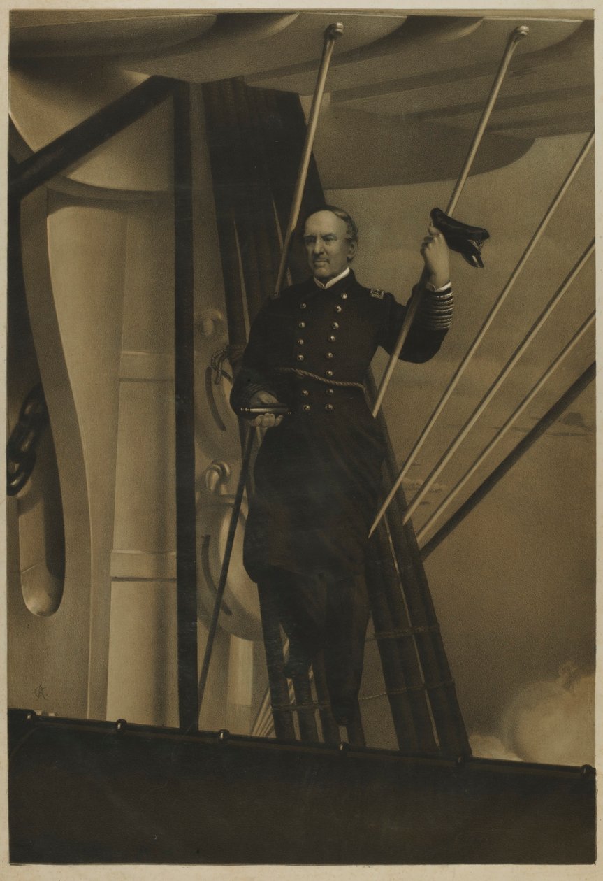 Sans titre (Capitaine de navire dans le gréement) - Unidentified