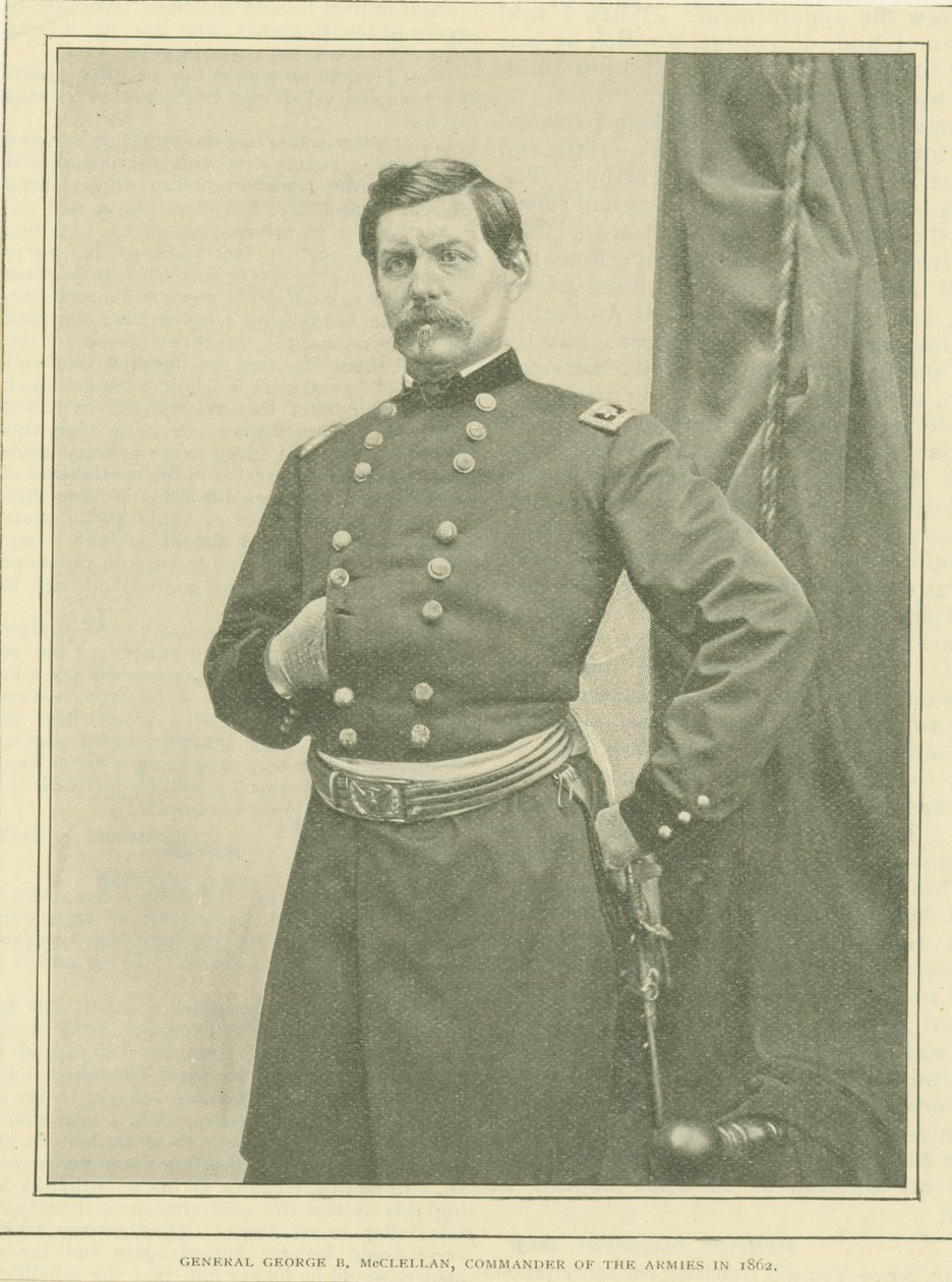 Général George B. McClellan, Commandant des armées en 1862 - Unknown