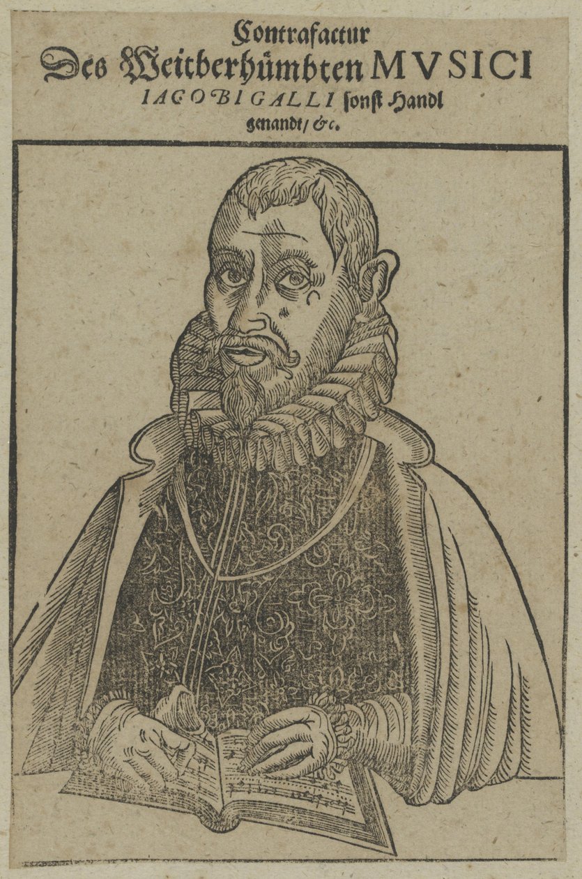 Jakob Petelin Gallus - Unknown