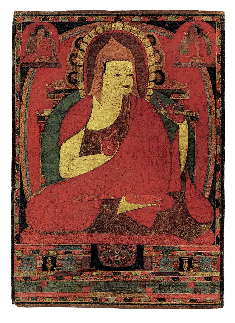 Portrait du moine indien Atisha. Tibet - Unknown
