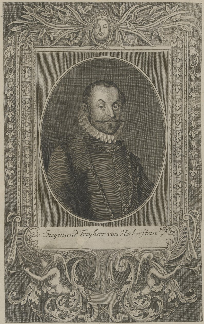 Portrait de Žiga Herberstein - Unknown