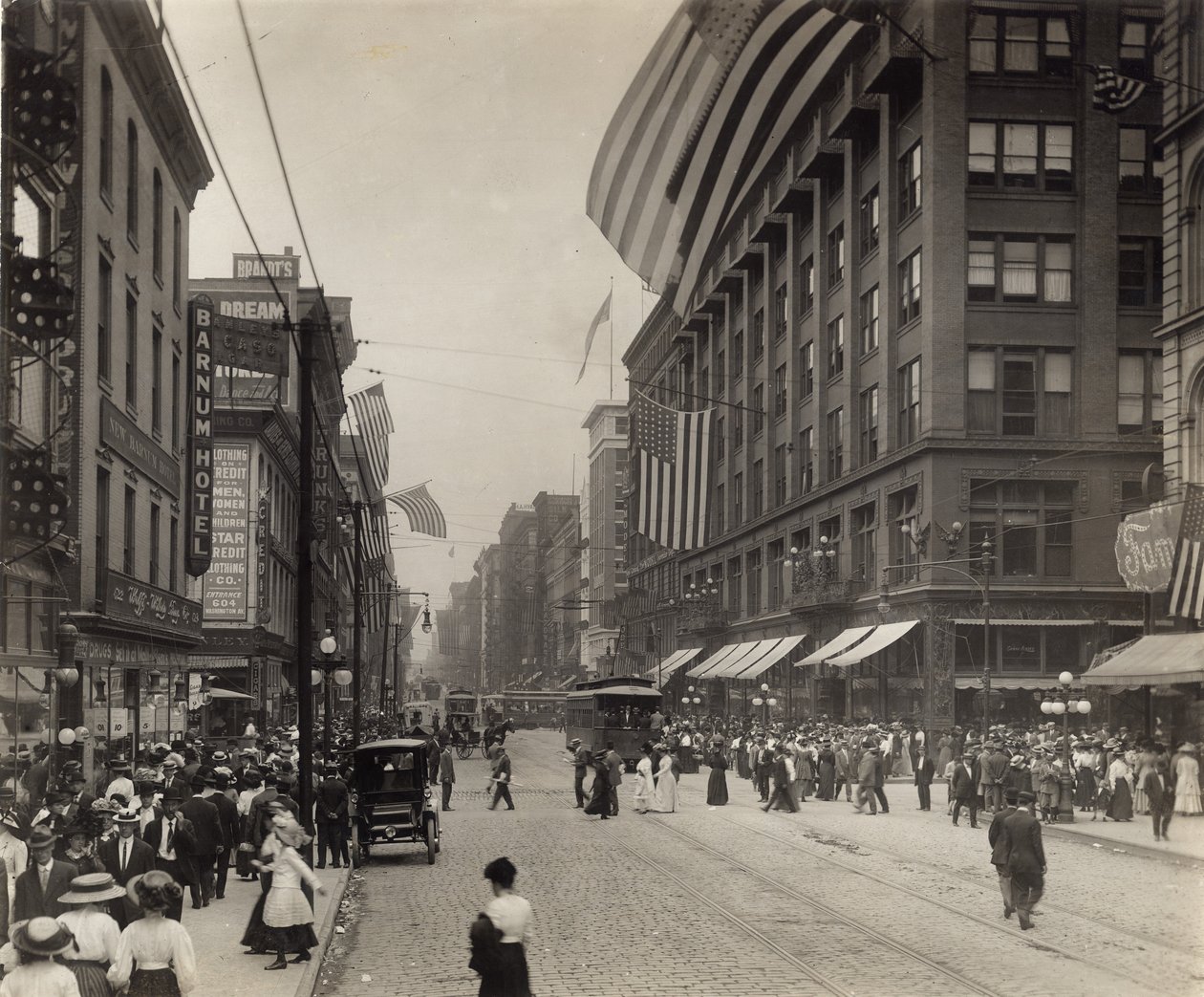 Avenue Washington vers l