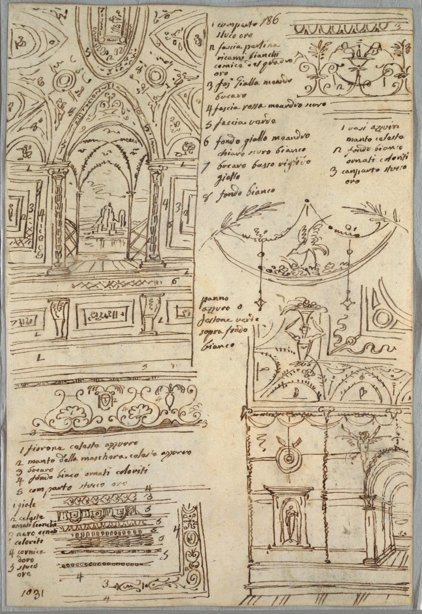 Études décoratives - Unknown