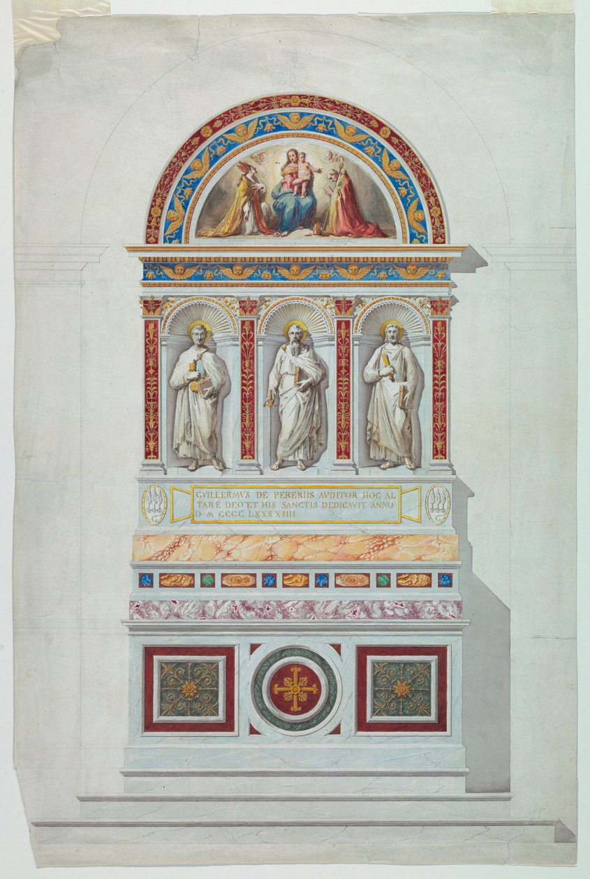 Dessin, élévation d