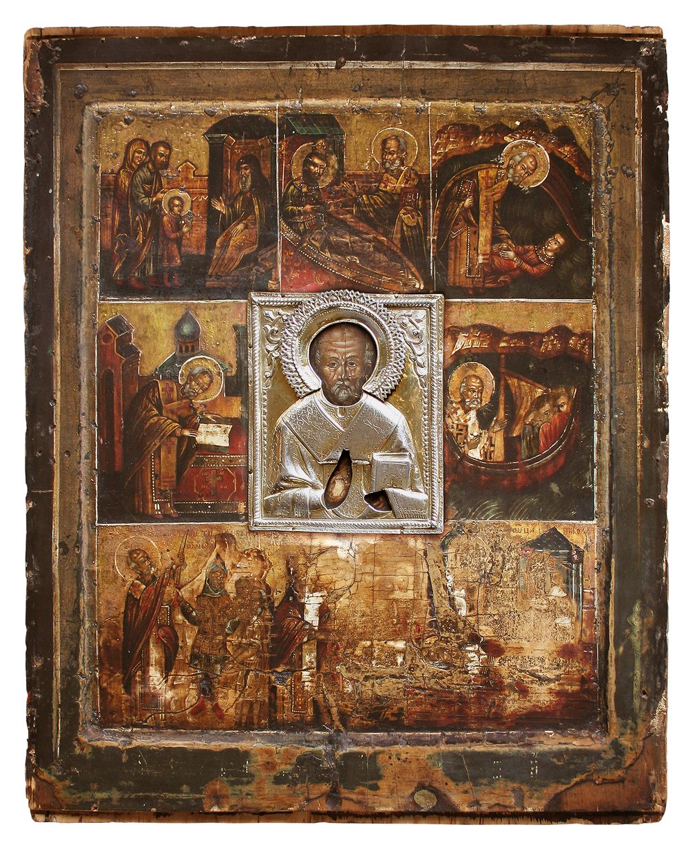 Icône de Velikorezkaya de Saint Nicolas, Russie - Unknown