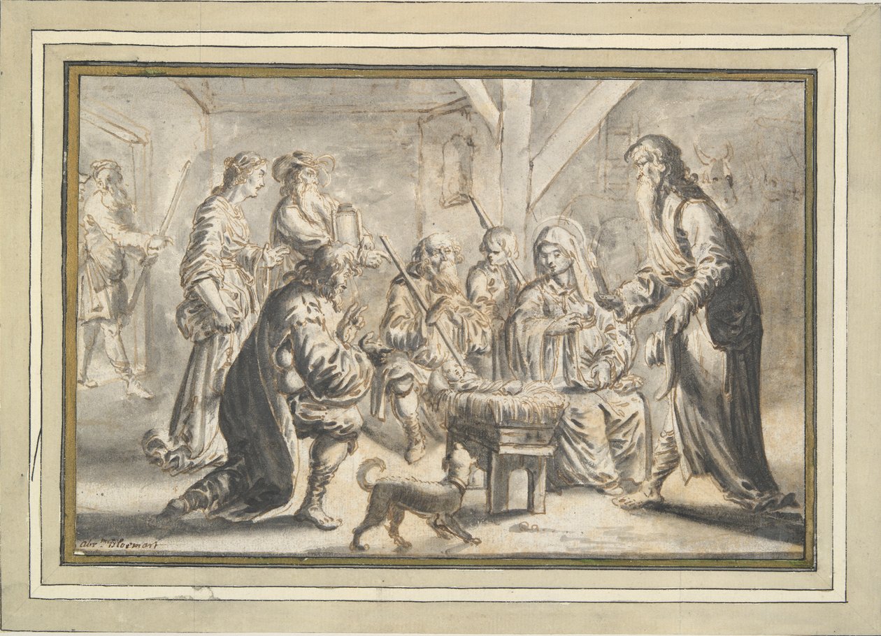 Adoration des bergers - Unknown