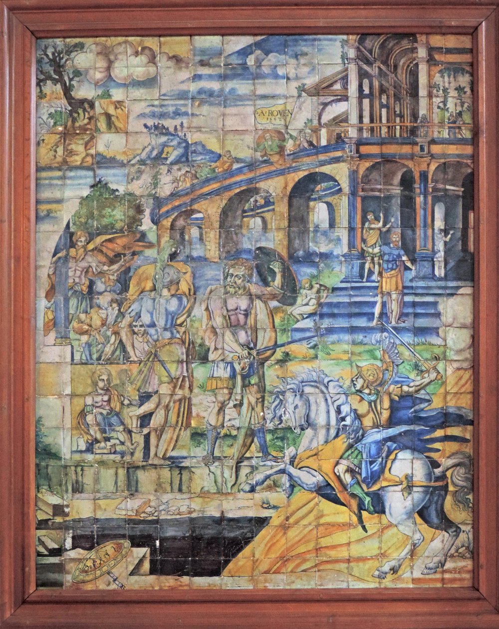 Chantilly, Château : Scène carrelée - Unknown