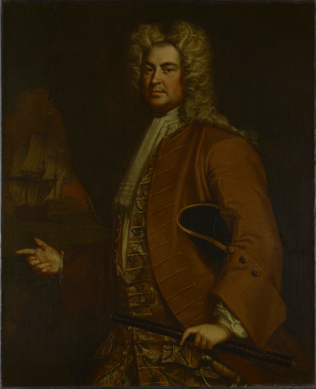 Commodore Edward Tyng (1683-1755) (anciennement attribué à John Smibert) - Unknown