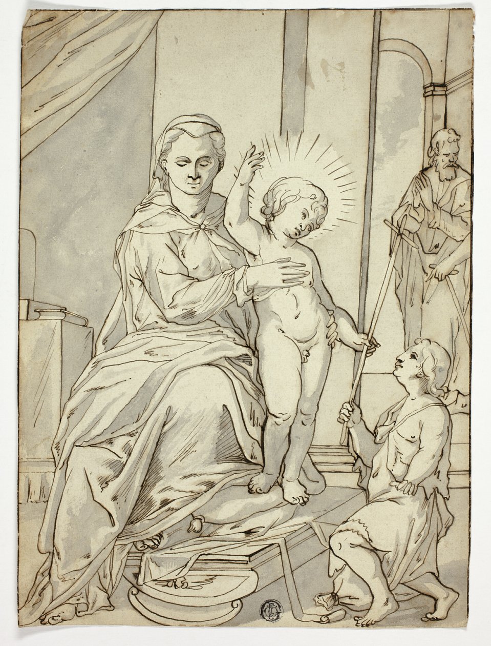 Sainte Famille avec l