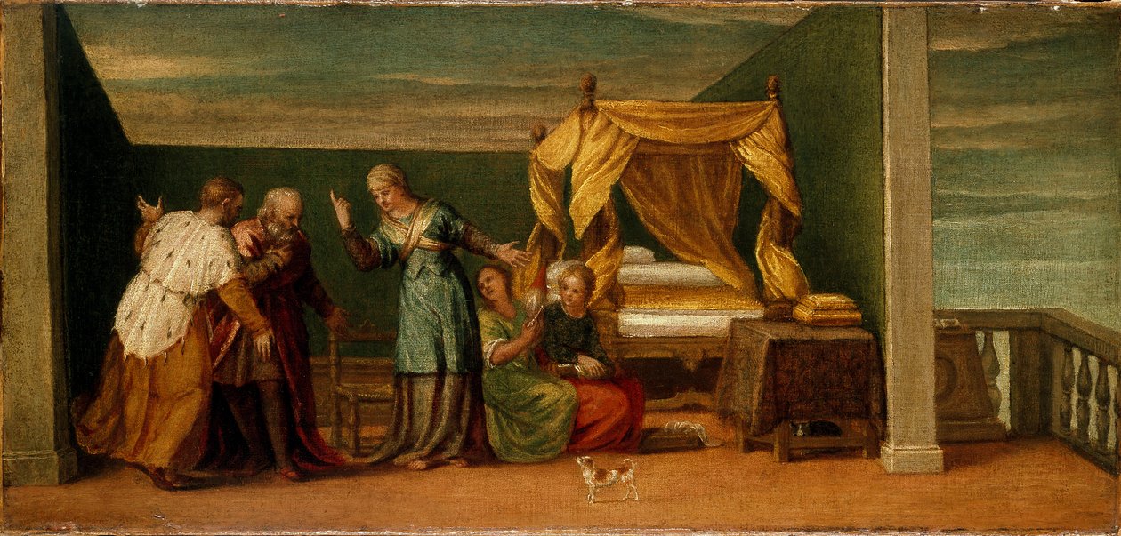 Judith recevant les Anciens de Béthulie, XVIe siècle - Unknown
