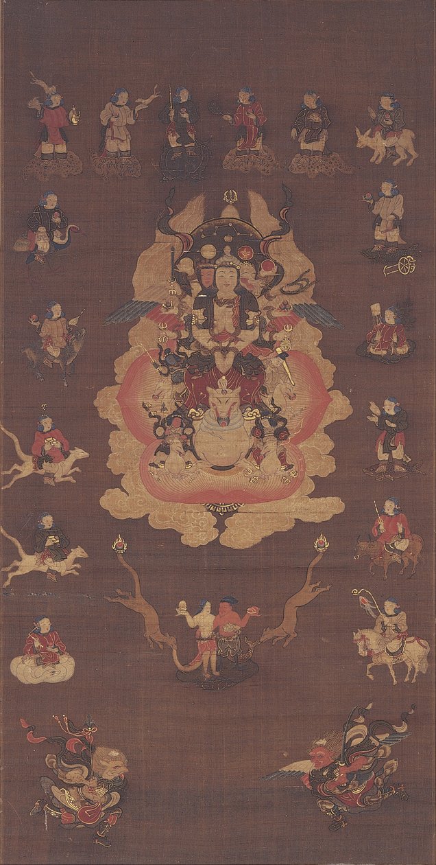 Mandala de Dakini-Ten＜Ḍākiṇī＞ - Unknown