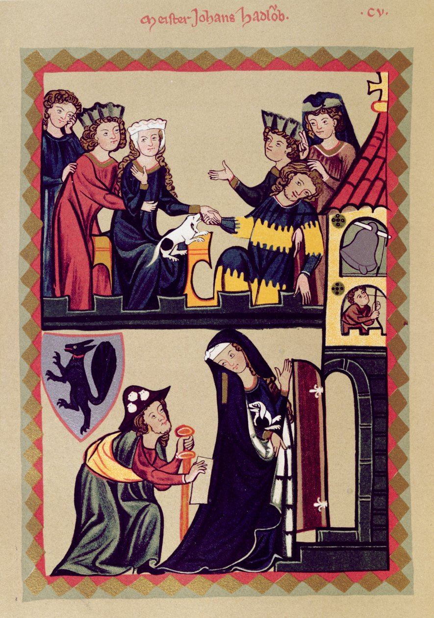 Meister Johannes Hadloub, illustration d
