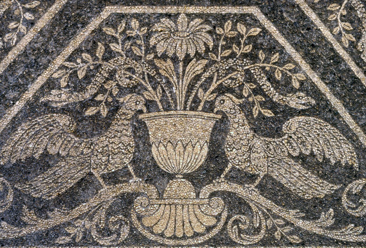 Mosaïque et décorations murales, Nymphée à la Villa Litta Visconti Borromeo Arese, Lainate, Lombardie, Italie - Unknown