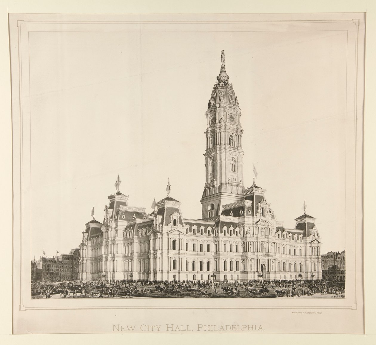 Nouvel hôtel de ville, Philadelphie - Unknown