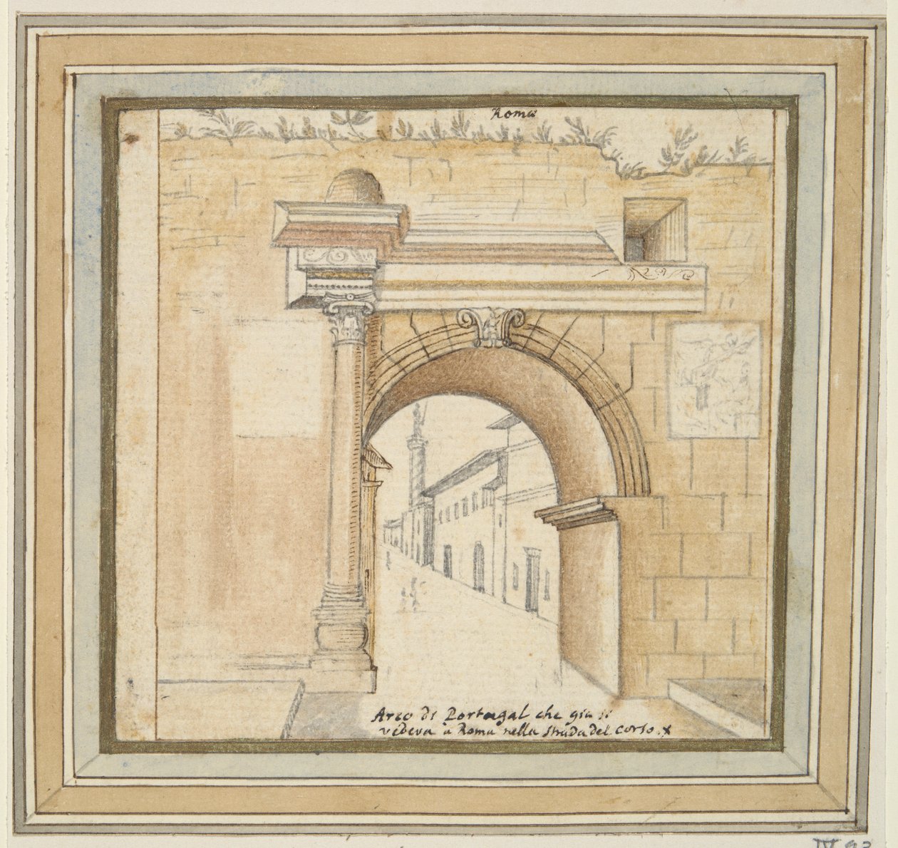 Arc portugais à Rome - Unknown