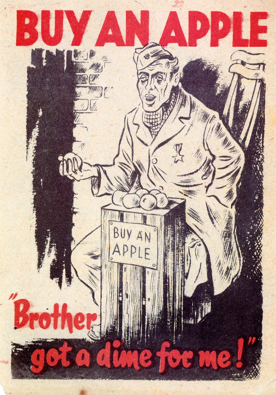 Propagande. Achetez une pomme. Mon frère a eu un sou pour moi ! 1940 - Unknown