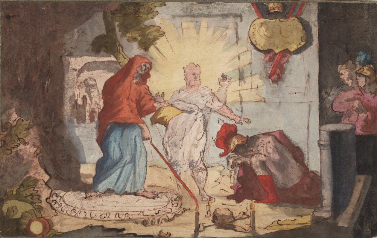 Saul et la sorcière d
