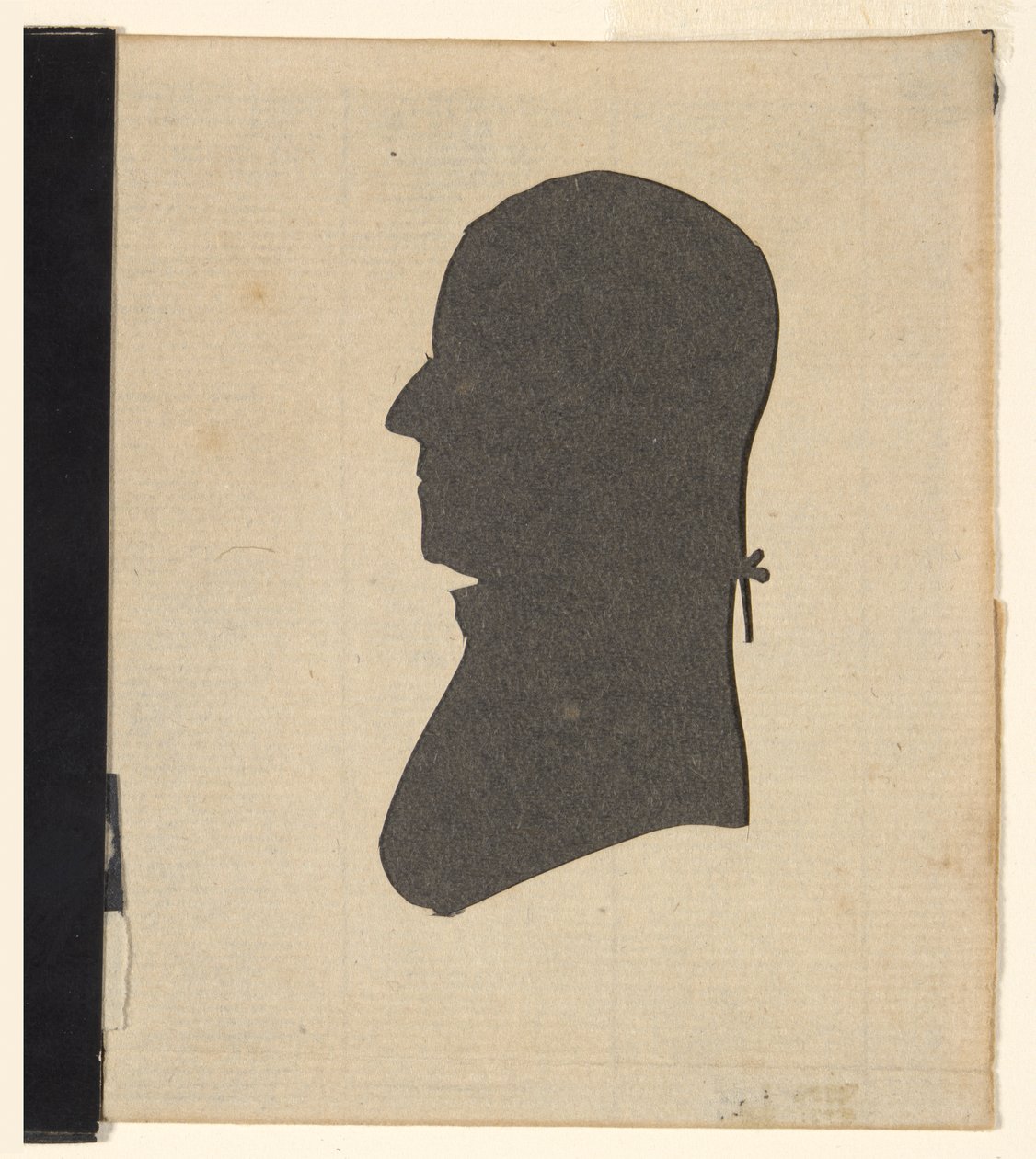 Silhouette - Gouverneur Trumbull (Frère du Colonel Trumbull) - Unknown