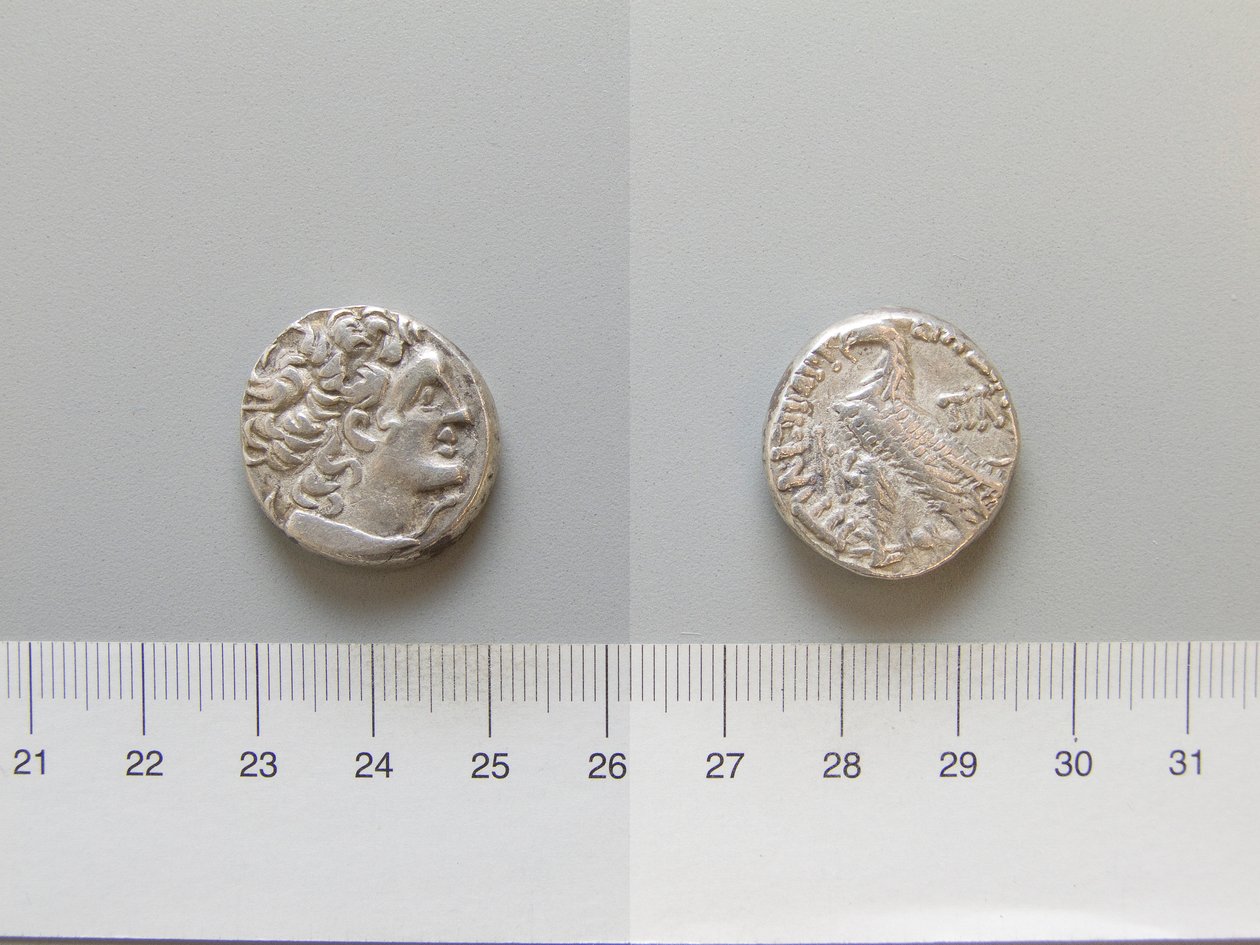 Tétradrachme de Ptolémée XII, roi d
